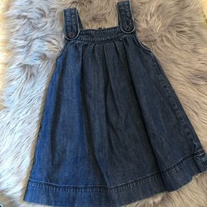 Baby Gap Denim Sleeveless Dress